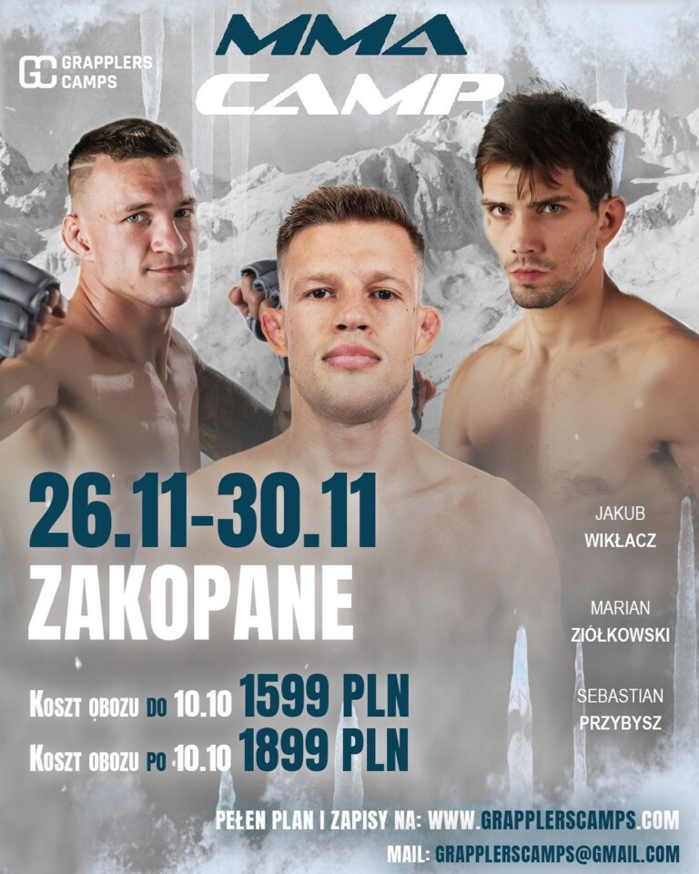 MMA Camp, Zakopane, listopad 2025