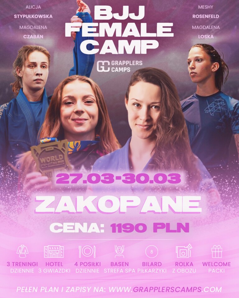 BJJ Female Camp, Zakopane, marzec 2025