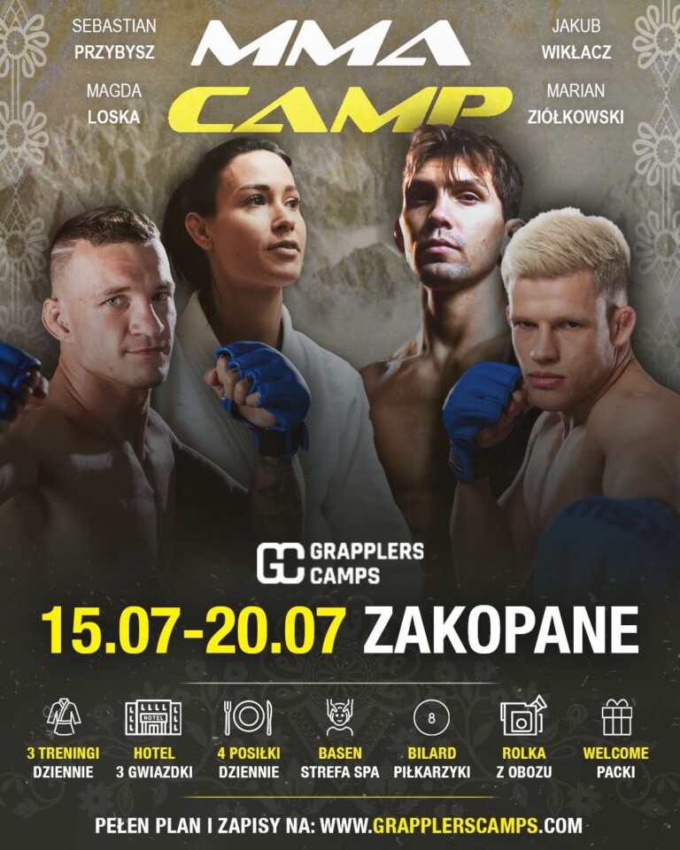MMA CAMP Zakopane 2025 Plakat
